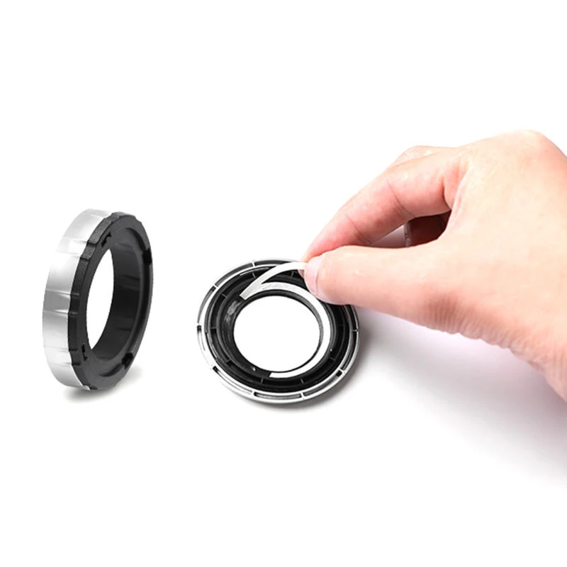 Серебряная крышка для контроллера мультимедийных колец BMW 1 2 3 5 серии X5 X6