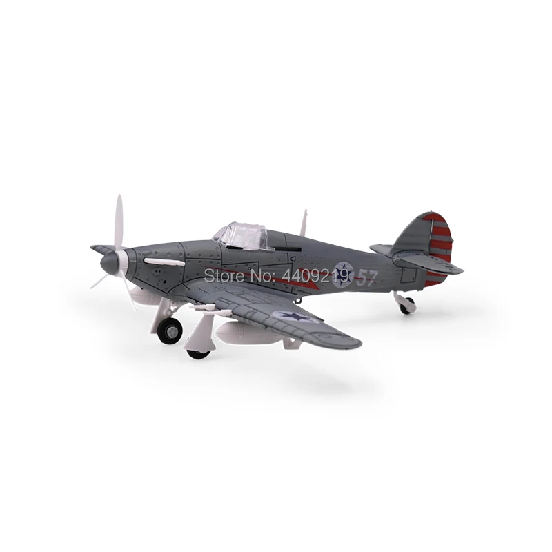 1 шт. случайный цвет 1/48 сборка моделирования модель истребителя игрушки строительный инструмент наборы самолетов литье под давлением войны-II ураган боец