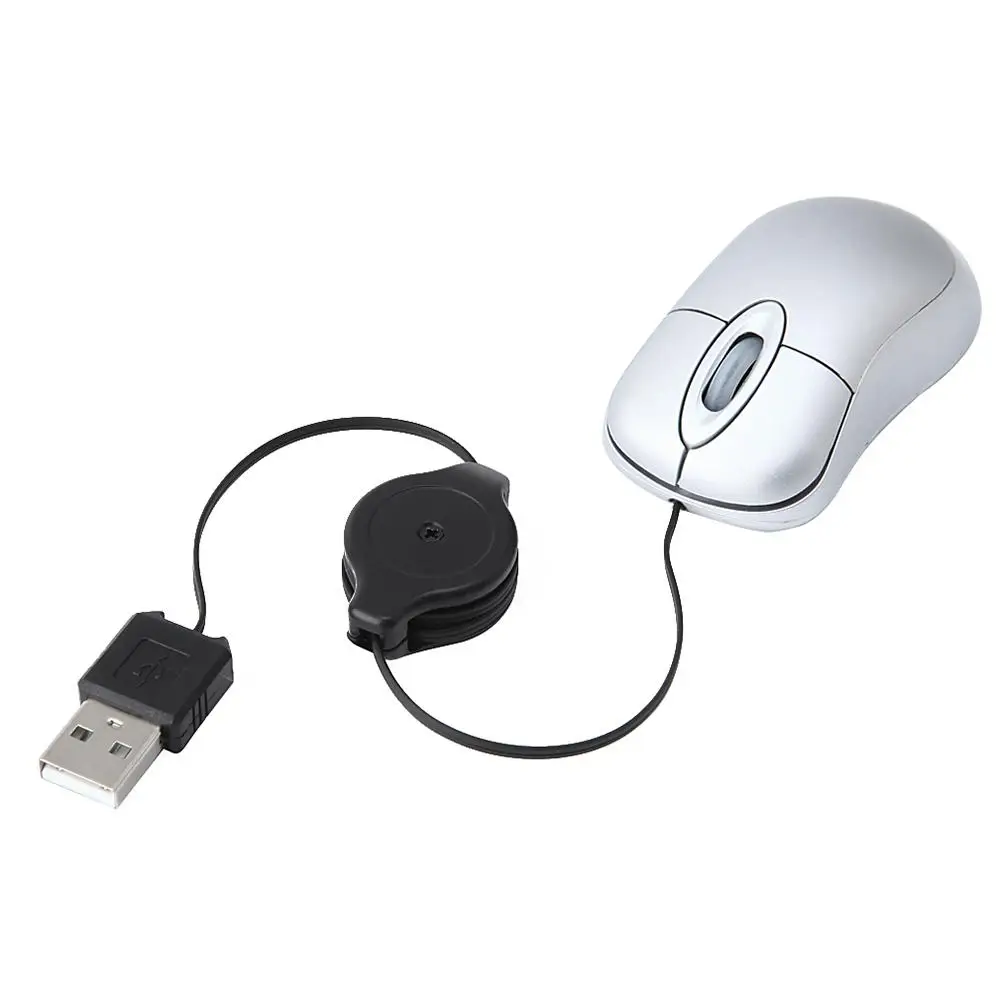 Дропшиппинг Мини Выдвижная USB оптическая мышь для ПК ноутбук колесо прокрутки красочные мыши# BO