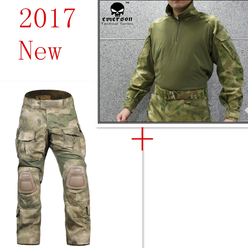 Emerson bdu G3 Военная униформа рубашка и брюки с наколенниками BDU Униформа AT/FG костюмы