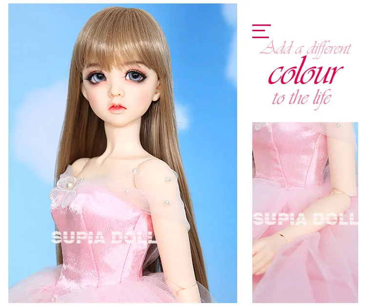 BJD SD куклы Supia кукла Эмма Fullset 1/3 смола фигурка модель тела детские игрушки высокое качество dollsoom littlemonica ИД Ангел Эльф