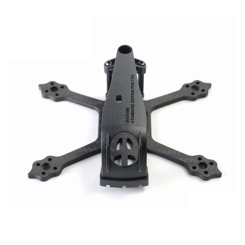 Diatone GT R249 95 мм 2 дюймов блестящий/белый/черный FPV Racing Frame комплект стержни из углеродного волокна и Пластик для дрона с дистанционным управлением аксессуары