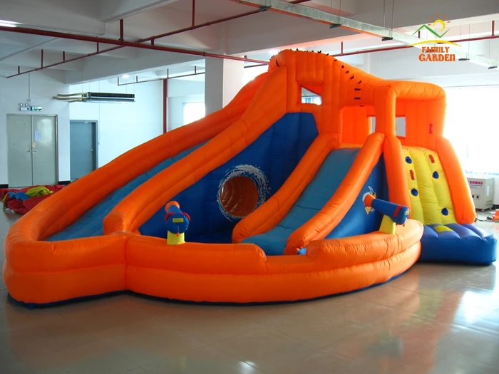 Семейный сад скалолазание горка надувная для улицы водная и стена скалолазания