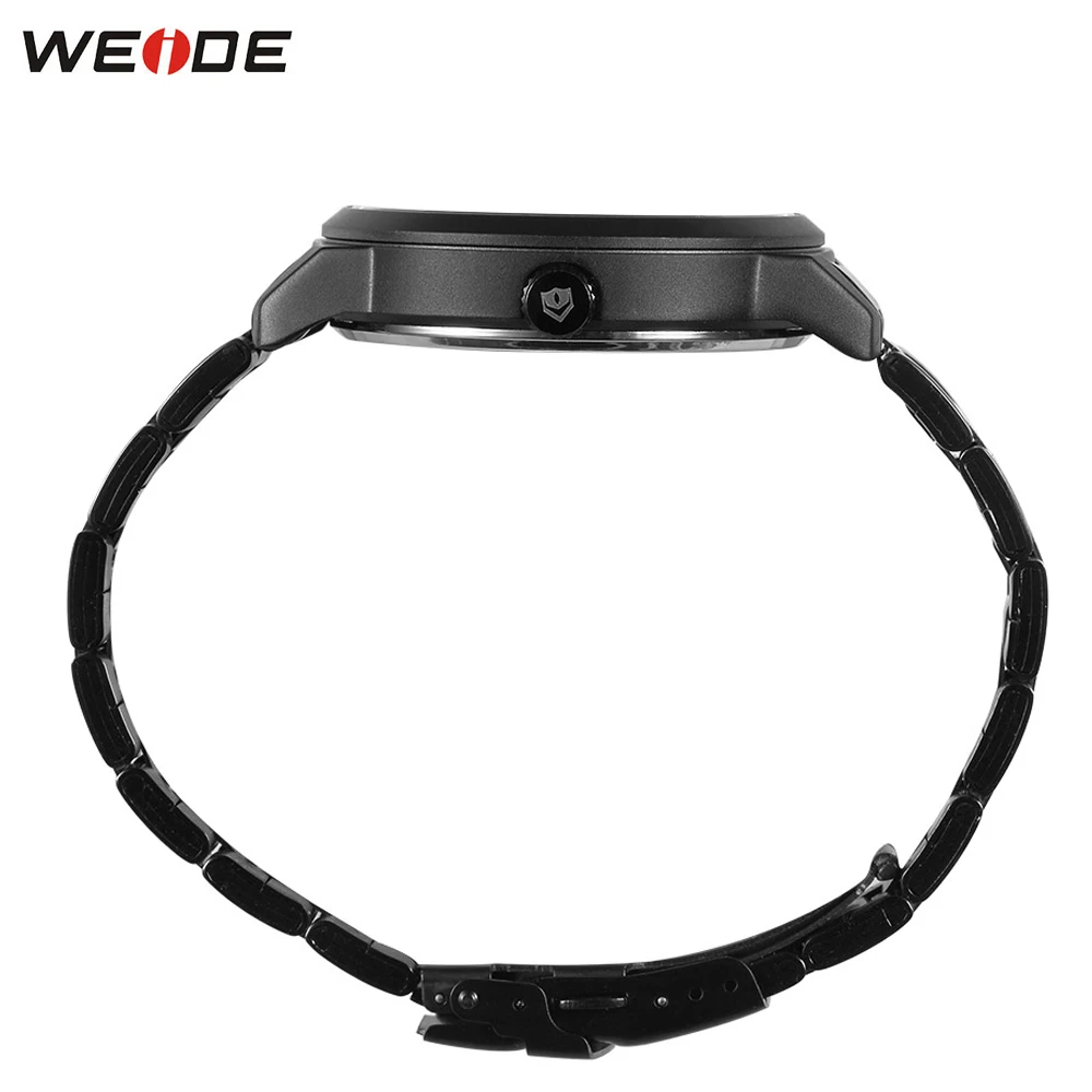 

WEIDE NEW Men's Watches Top Brand Luxury Men Quartz Watch Man Stainless steel watch band Fashion Sport Clock Relogio Masculino
