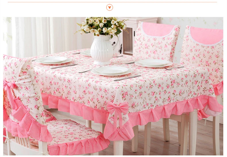 

Hotsale Textile Flower Printed Table Cloth, 9pcs/set Table Cover Home Decor, Party Table Cloths,nappe rectangulaire tafelkleed