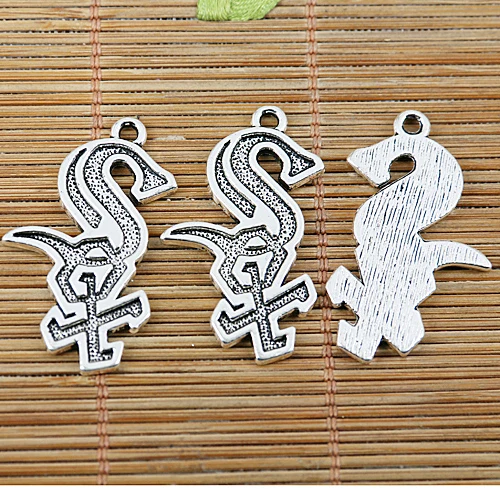 

12pcs tibetan silver special symbol pattern charm pendant EF1485