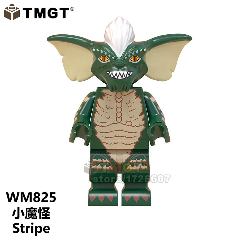 WM825 Stripe Playmobil Охотники за привидениями оставайтесь Puft строительные блоки Стич, Микки Маус gremlins E.T Базз Лайтер История игрушек игрушки для детей - Цвет: WM825 Stripe