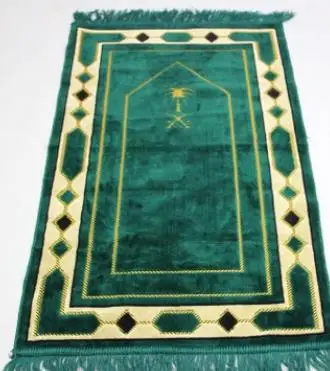 3 Мусульманская шерсть молитвенный коврик одеяло Salat Musallah молельный коврик ТАПИС ковровое покрытие Banheiro исламский коврик для молитвы 70*110 см бесплатно - Цвет: 3