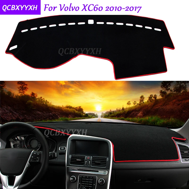 Коврик для приборной панели Volvo XC60 2010 2017 защитный коврик интерьера Photophobism
