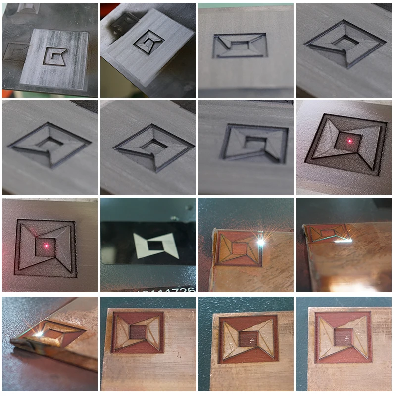 High power 100W fiber laser engraving cutting machine for metal | Инструменты