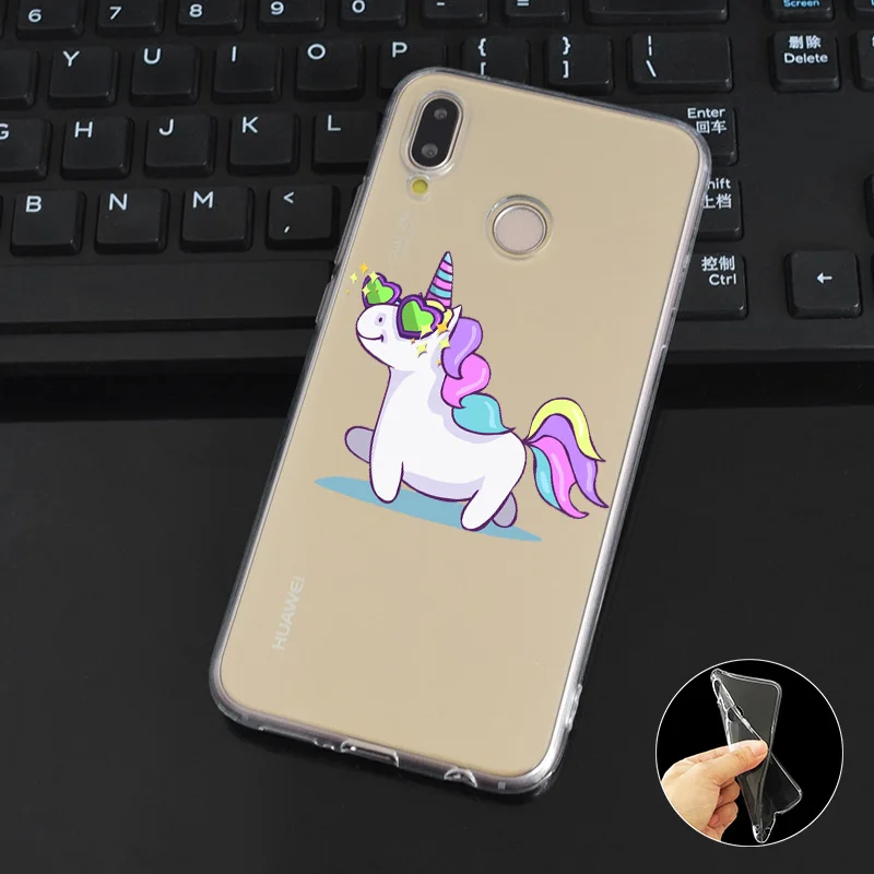 DREAMFOX K279 милые Rainbow Unicorn Мягкие TPU силиконовый чехол для huawei Honor 6A 6C 7X9 10 P20 lite Pro P Smart |