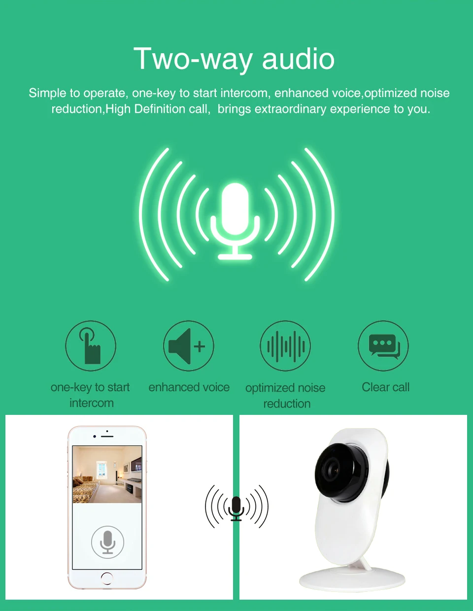 HD 720P WiFi мини-монитор для детей, беспроводная ip-камера P2P для внутреннего наблюдения, CCTV камера, домашний видео монитор, ночное видение