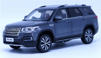 Серый Высокая имитация 1:18, усовершенствованная модель автомобиля из сплава CS95, модель внедорожника, металлическая литая машина, детская игрушка - Цвет: Серый