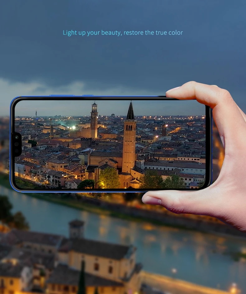 Honor 8X max закаленное стекло MOFI для huawei honor 8X полное покрытие экрана Защитная пленка стекло honor 8X max 2.5D закаленное стекло
