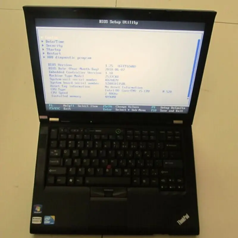 Для Lenovo T410 i7 cpu 4 Гб ram диагностический ноутбук с автомобильной гарантией может