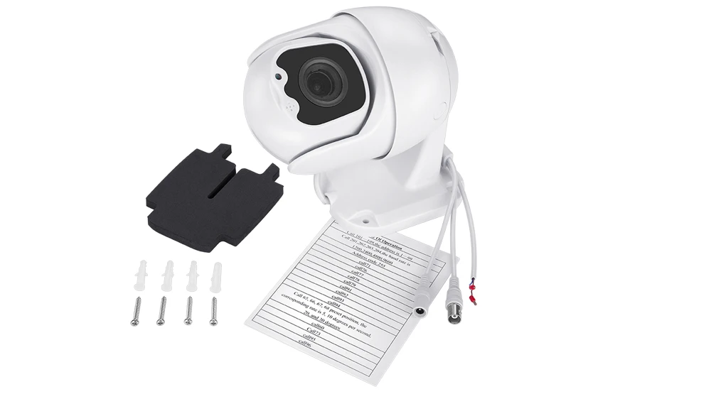 CCTV безопасности AHD 1080P PTZ купольная камера панорамирования 2,7~ 13,5 мм объектив 5X зум ИК 30 м IP66 водонепроницаемый антивандальный коаксиальный RS485