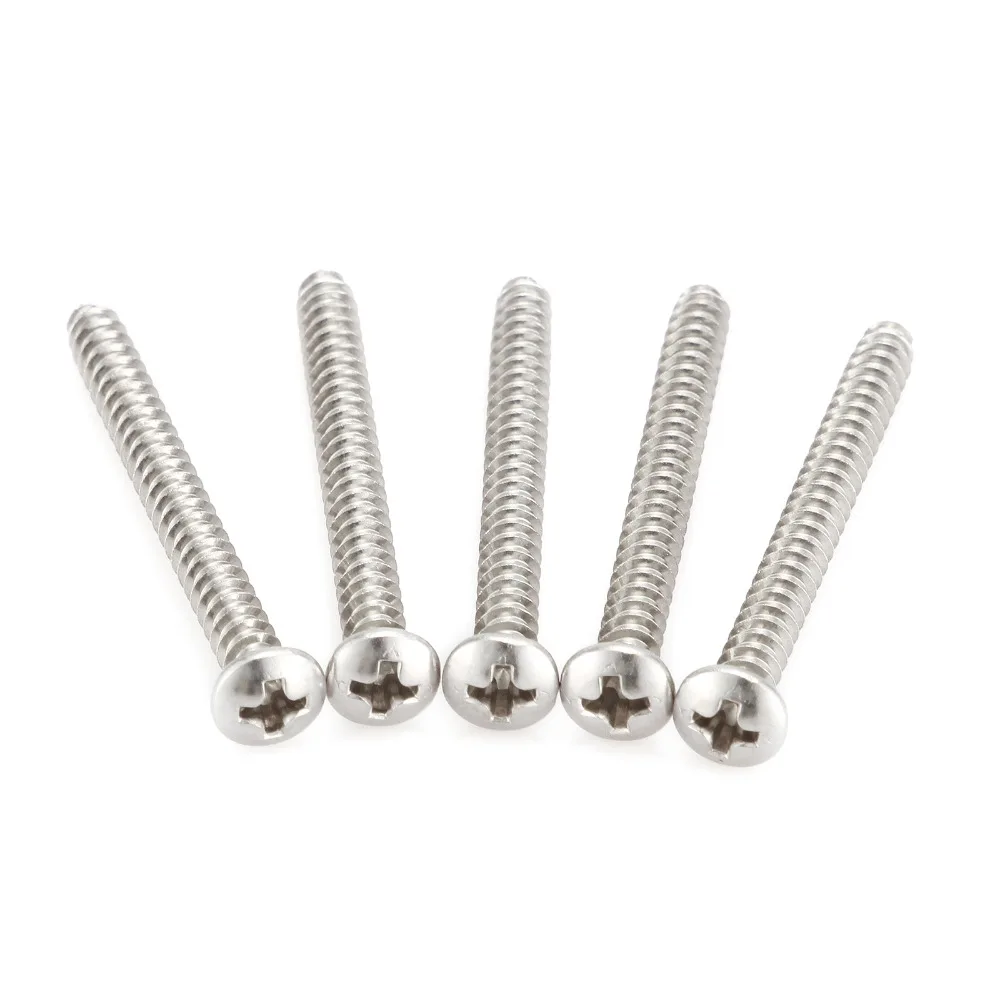 Самонарезающие винты Phillips круглые электронные с круглой головкой 50 шт.