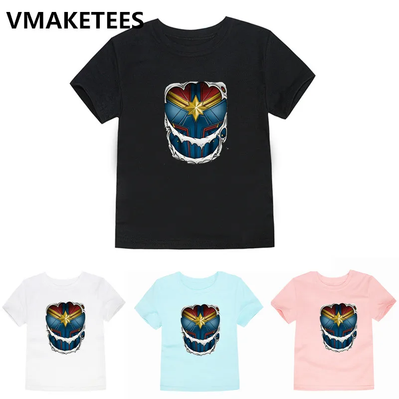 Футболка с принтом Халк/Марвел капитан мстители Железный человек детская одежда