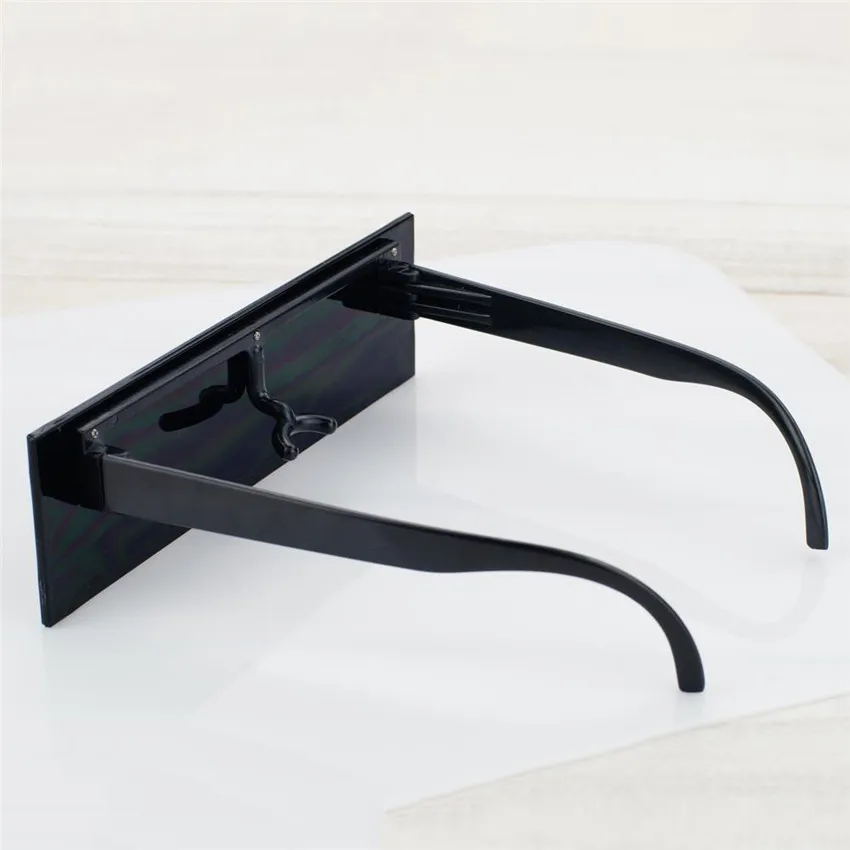 Забавные аниме женские мужские очки солнцезащитные мозаика пиксель 8 бит чёрные