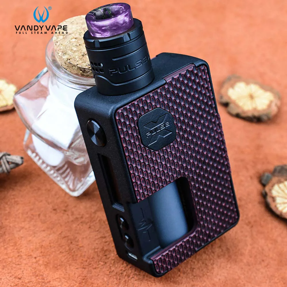 Оригинальный 90 Вт Vandyvape Пульс X BF Vape комплект с 8 мл Squonk бутылка Питание от батареи