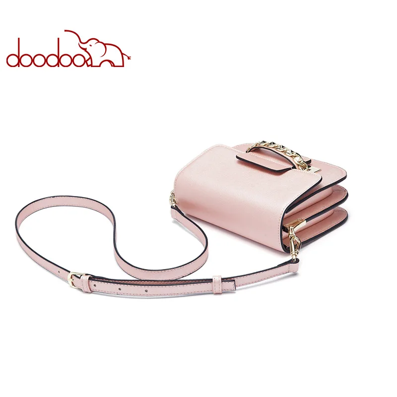Женская сумка-мессенджер DOODOO модная брендовая женская сумка через плечо из