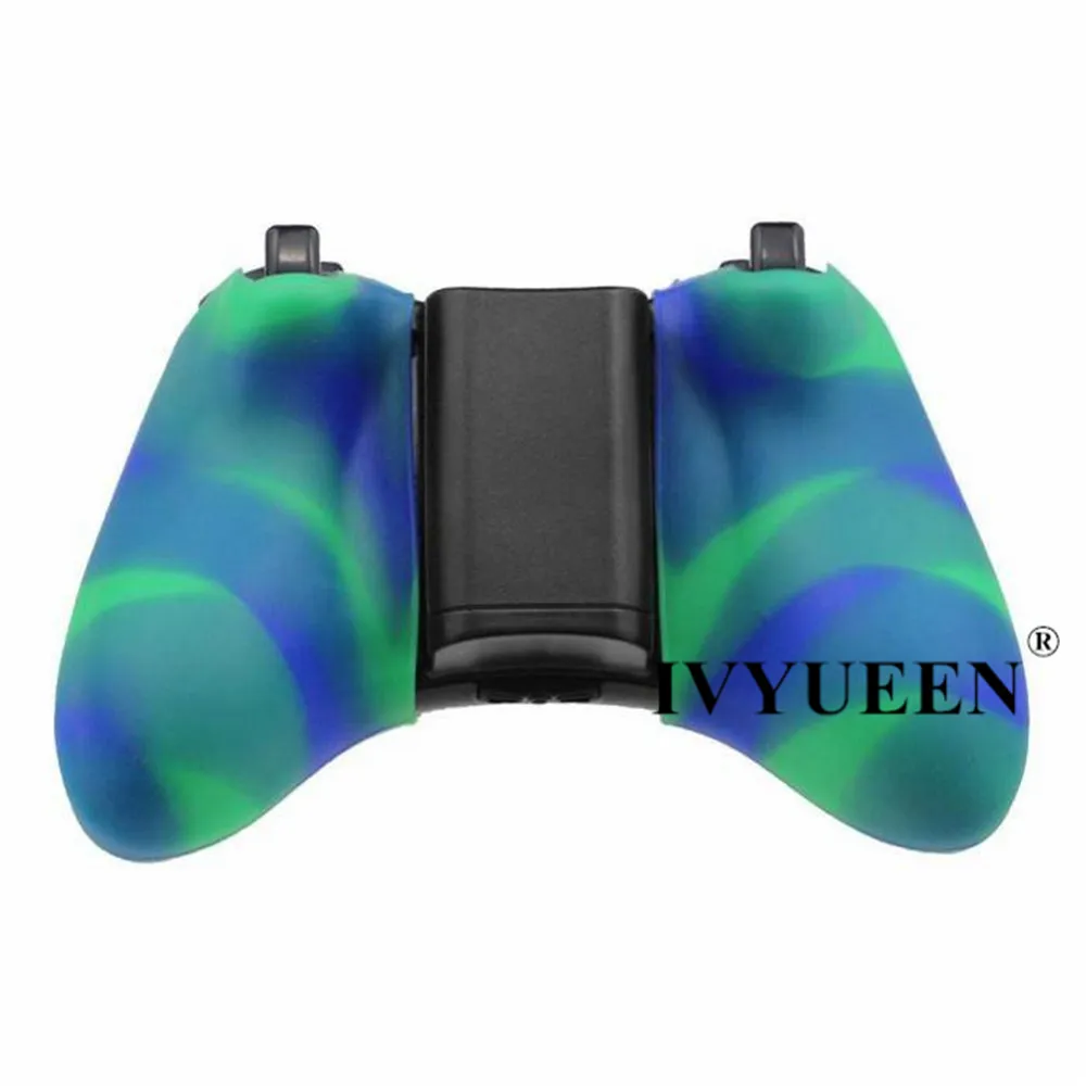 IVYUEEN силиконовый защитный чехол для microsoft Xbox 360 беспроводной/проводной контроллер+ палочки для большого пальца