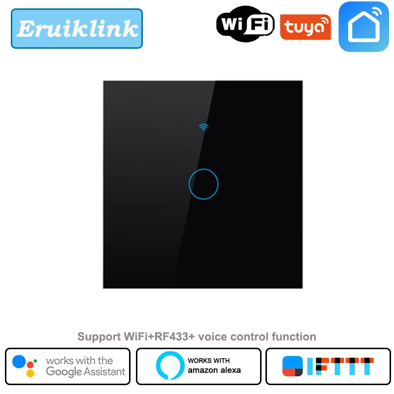 Умный выключатель Eruiklink с поддержкой Wi Fi 1 клавиша|Выключатели| |