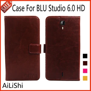 AiLiShi For BLU Studio 6.0 HD Case Book Style Luxury Wallet Studio 6.0
HD BLU Leather Case Flip Protective Phone Bag 4.47 USD