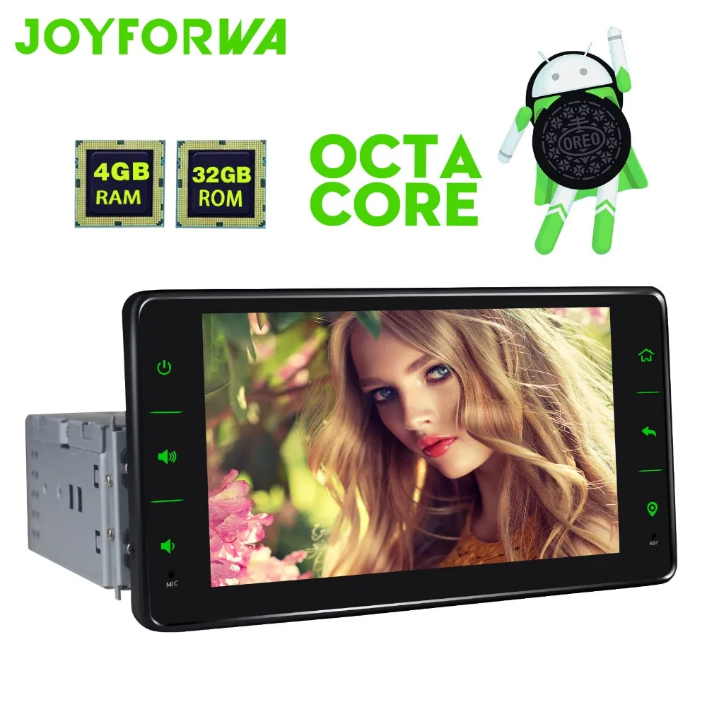 Сенсорный экран 4G RAM &quot32G ROM 8 0 Android 6 2 стерео 1 Din gps навигации Bluetooth Радио плеер