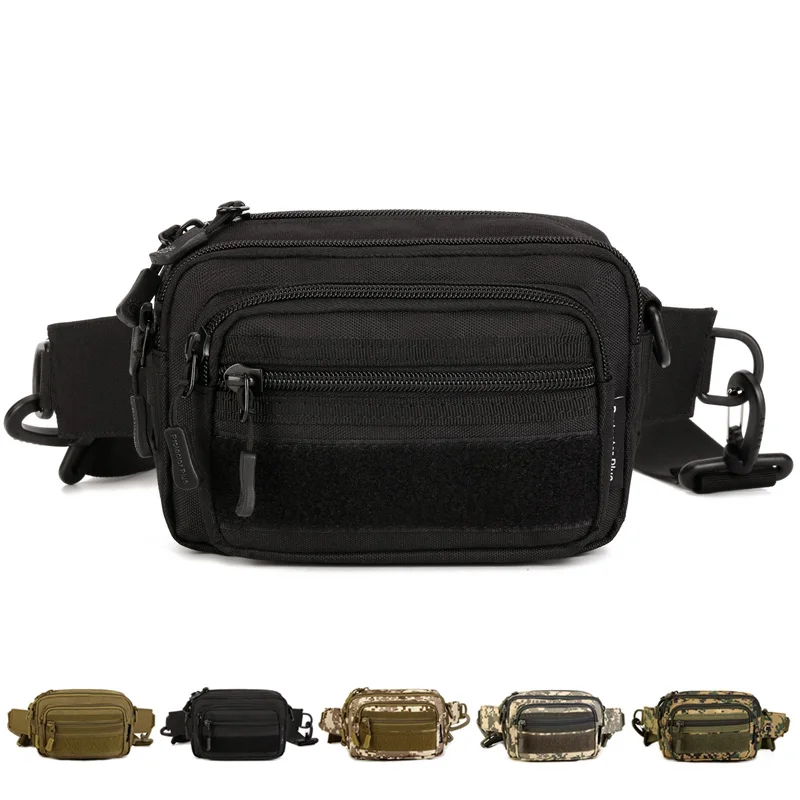 High Quality Waterproof Fanny Pack Nylon Waist Belt Bags Men Women Travel Outdoor Sport Shoulder Bag Bum pochete sac banane
