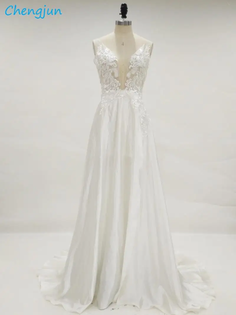 Элегантное свадебное платье Chengjun в стиле бохо для невесты|Свадебные платья| |