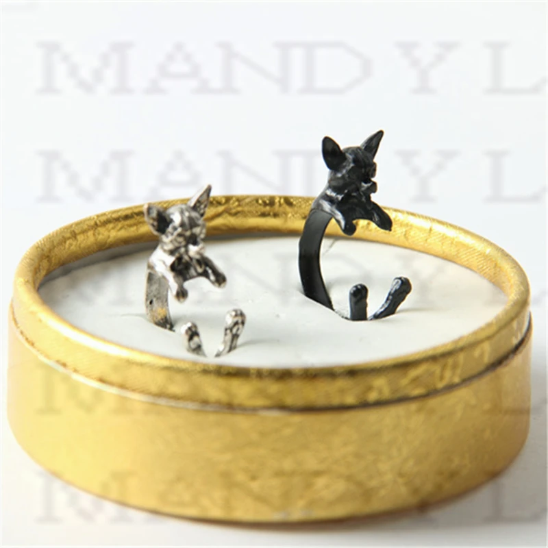 IPCS ручной работы 3D Животные обертывание кольца ювелирные изделия