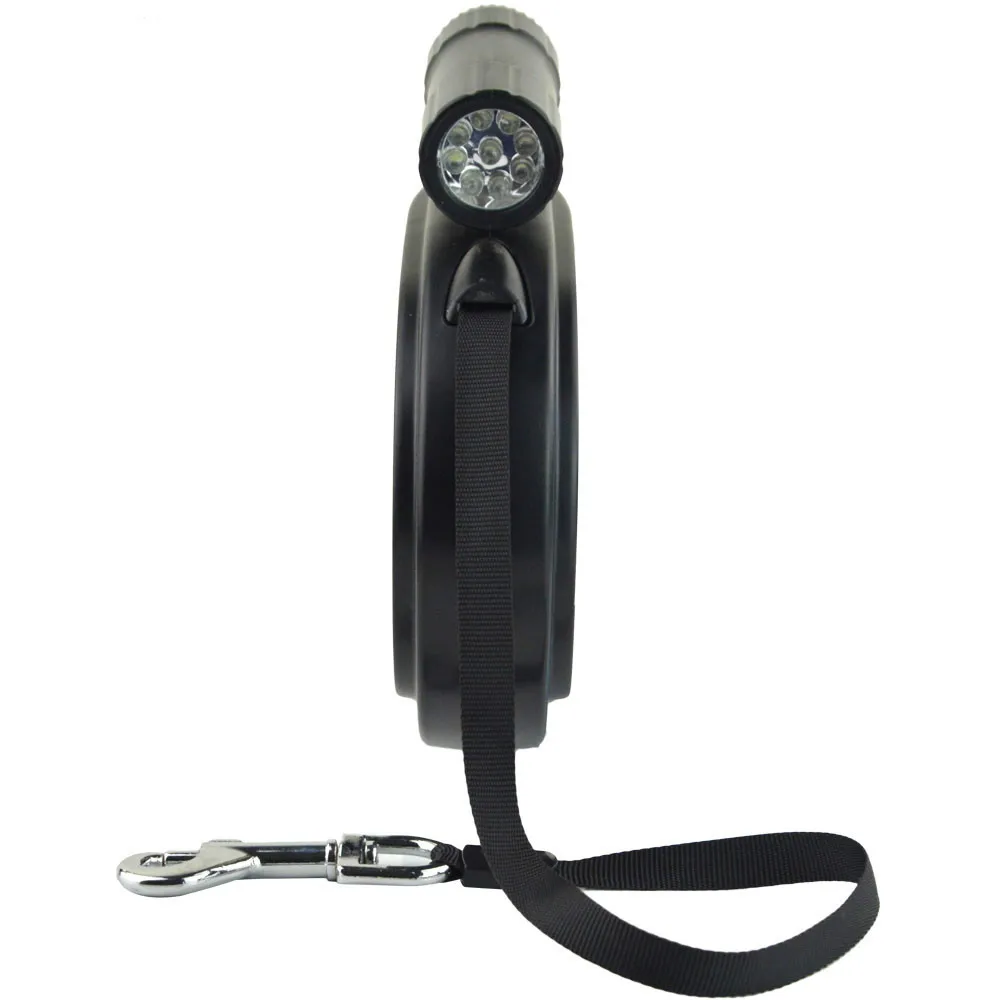 New Arrival 8M Large Dog LED Leash Harness Retractable Extending Pet Lead Walking for Big and Medium Accessories | Дом и сад