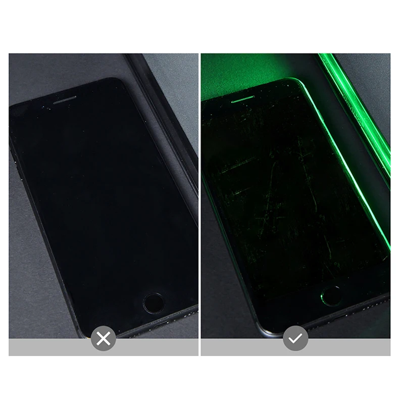 Мобильный телефон ЖК-экран Пылезащитная лампа обнаружения для iPhone iPad samsung проверить небольшие царапины телефон инструменты Outils