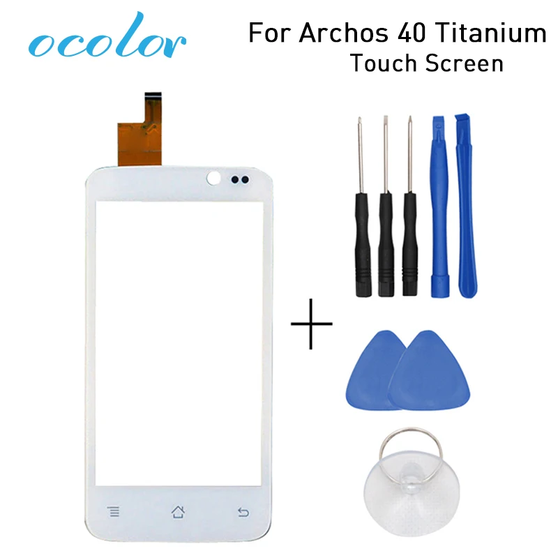 Оригинальный сенсорный экран ocolor для Archos 40 титановая сенсорная панель идеальные