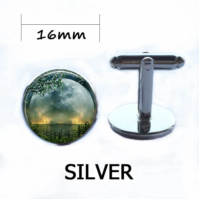 Летнее солнцестояние ожерелье с изображением полной луны ювелирных изделий