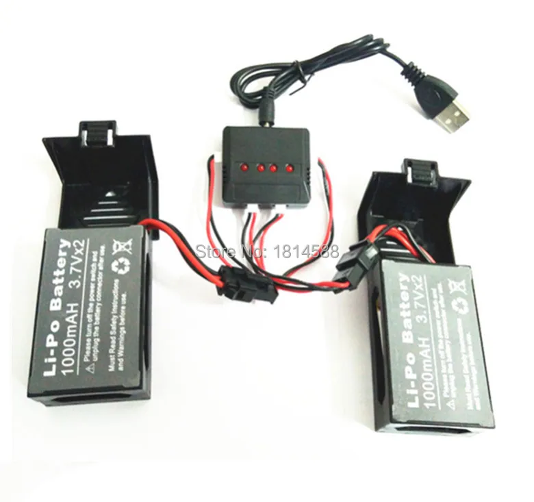 U818S UDI четыре оси Запчасти для самолета Зарядное устройство USB 1 Зарядка 2