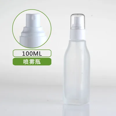 100ml Spray Bottle 50g30g20g10g5g пустая банка для крема косметический контейнер матовое стекло косметический спрей лосьон насос бутылка 120 мл 100 мл 40 мл парфюмерные флаконы - Цвет: 100ml Spray Bottle