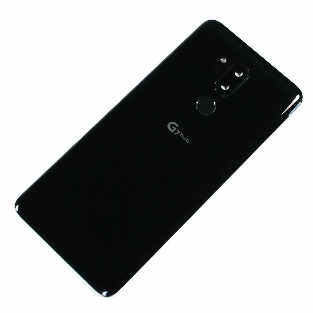 Для LG G7 ThinQ G710 G710EM чехол на заднюю панель со стеклянным корпусом + крышка объектива