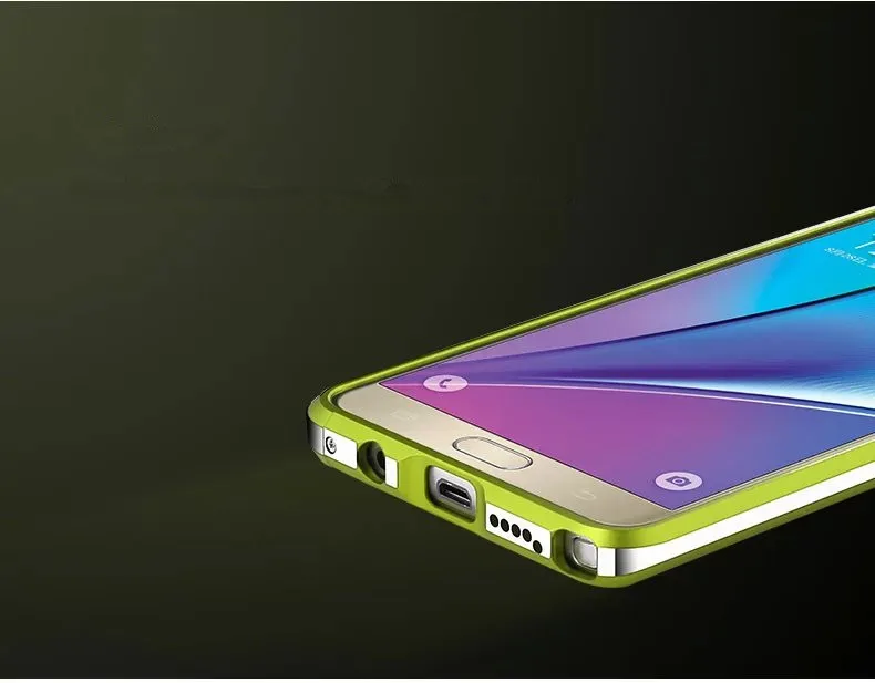 Роскошный роскошный бампер TX для Samsung galaxy Note 5 N9200 N920F алюминиевый защитный чехол
