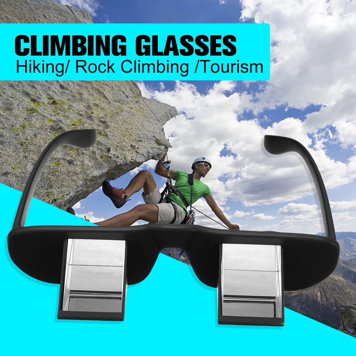 Уличные очки для скалолазания Горизонтальные Prisma рефракционные альпинизма