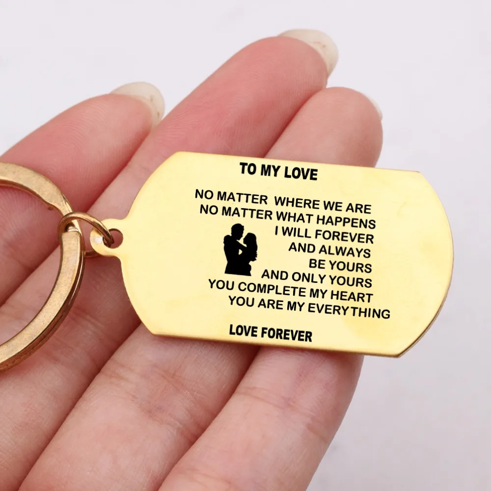 Брелок для ключей Love You are My Everyone романтичный брелок сумка автомобиля лучший