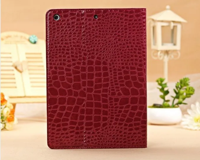 Высококачественный кожаный чехол для iPad Mini 1/2/3, смарт-чехол для Apple iPad mini, чехол Mini 2 mini 3 7,", тонкая Подставка под планшет под крокодиловую кожу