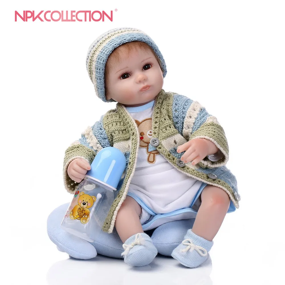 NPK Лидер продаж Силиконовый Куклы reborn Реалистичная обувь для малышей Модная кукла рождественский подарок Новогодний подарок