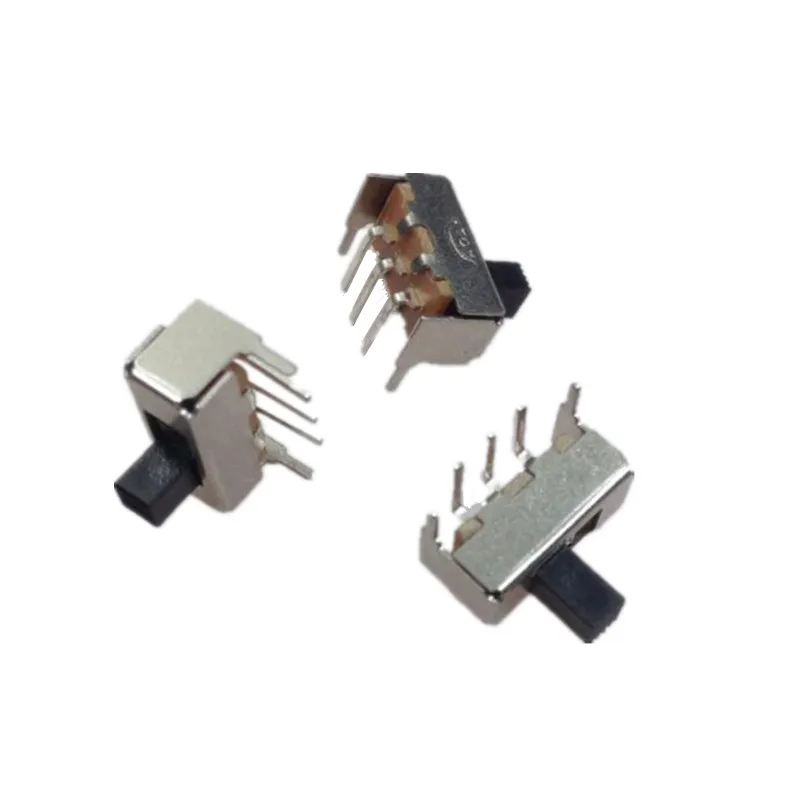 50 шт. SS12F23 SS 12F23 SPDT 1P2T тумблер Скользящие переключатели 5PIN 3 + 2 90 градусов Длина