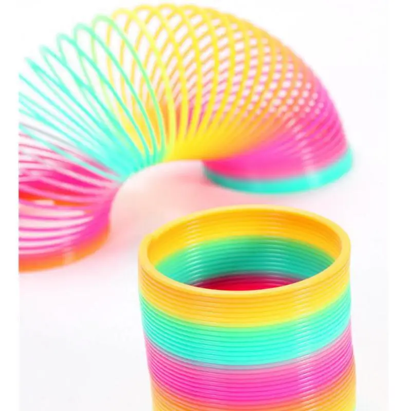 Классические игрушки Радужный круг весенние волшебные складывающиеся кольца 8 7*9