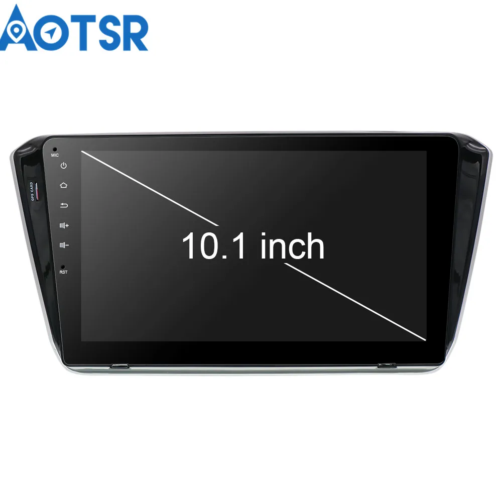 Aotsr Android 8 0 7 1 GPS навигация автомобильный DVD плеер для Skoda Superb 2015 мультимедиа радио