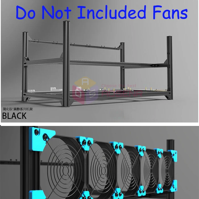 Новинка 6 ГП без вентиляторов алюминиевая Штабелируемая открытая воздушная