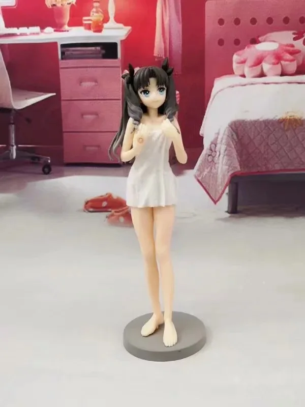 Фигурка из м/ф Судьба/большой заказ Tohsaka Rin Коллекционная модель игрушки 19 см