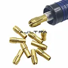 10 шт.компл. lechtrical сверлильный патрон Основные аксессуары для Dremel стильный Точильщик три челюсти хикcore гайка медь сэндвич 0,5-3,2 мм